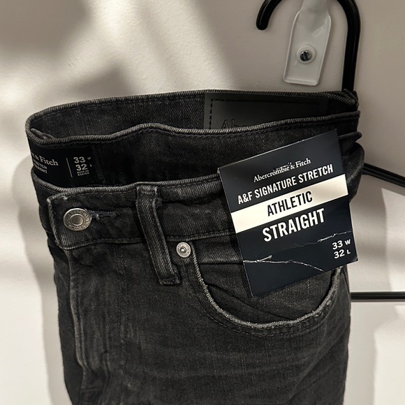 Abercrombie & Fitch Black Straight Men Jeans - Picture 4 of 4